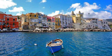In a collection all the colors of the island of Ischia