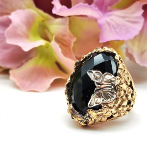 Agate Bouquet Ring