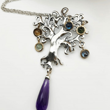 Tree of Life pendant with chain