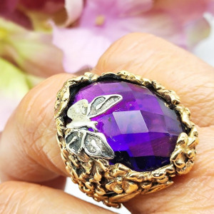 Anello Bouquet Ametista Anello Bouquet Ametista