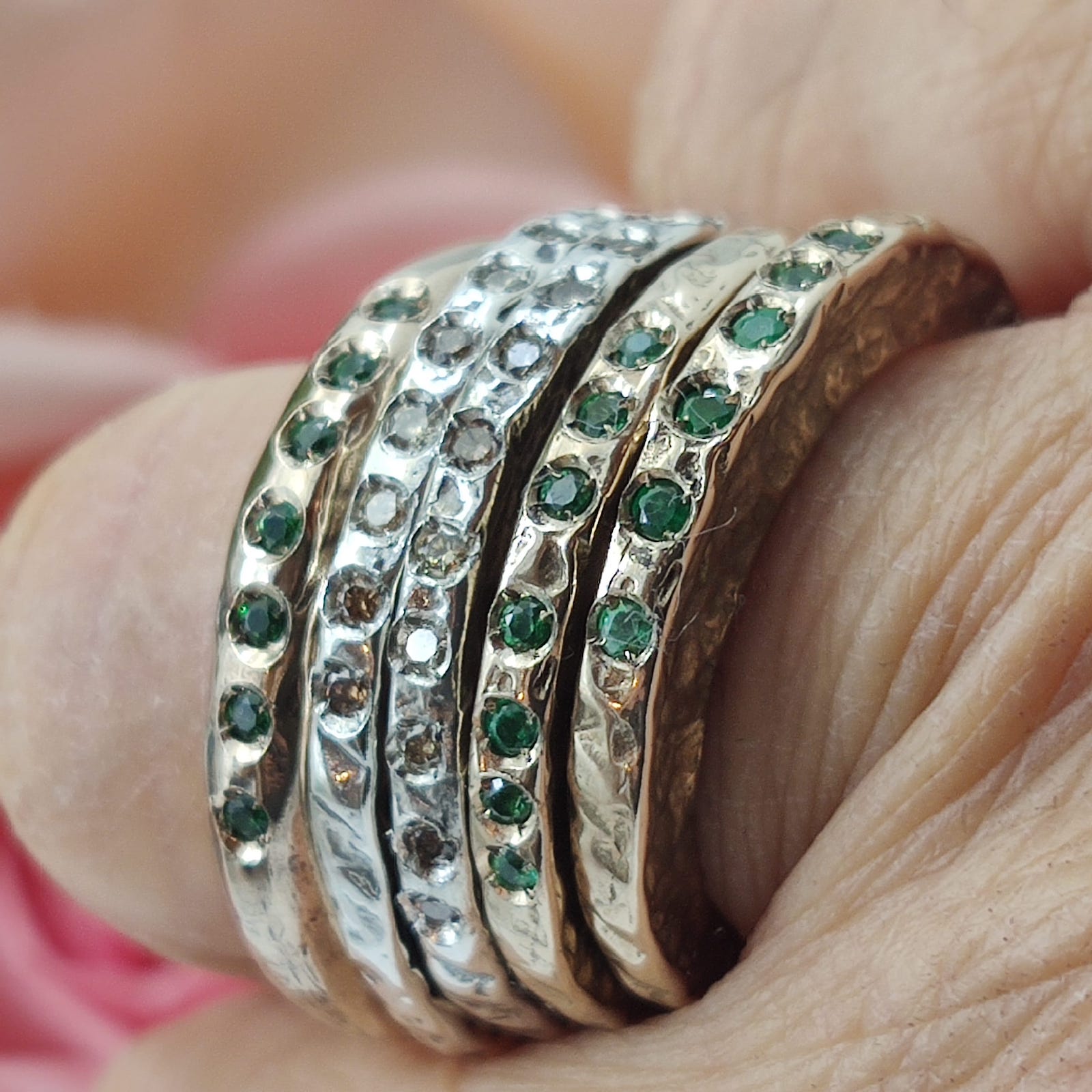 Anello Circle diamanti