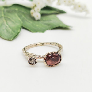 Anello Cromie doppio oro Anello Cromie doppio oro
