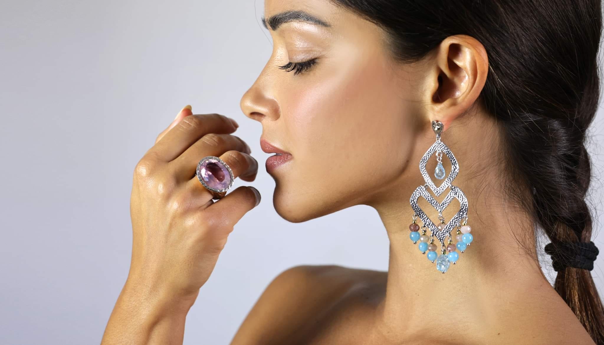 Anello Sorrento quarzo