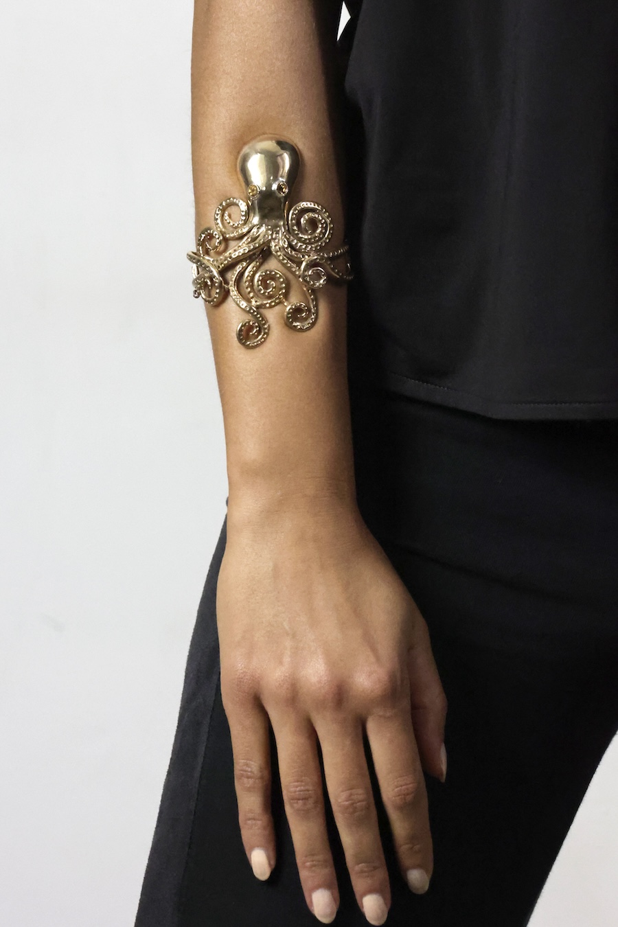 Bracciale Polpo bronzo