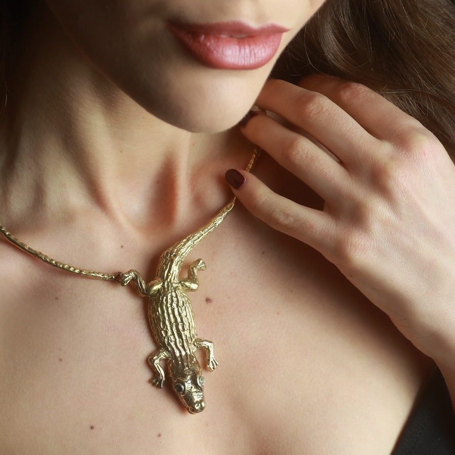 Collana Coccodrillo